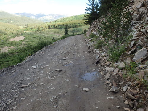 GDMBR: Rocky Road, Colorado.